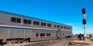 Se descarrila tren de pasajeros en Montana, EE. UU