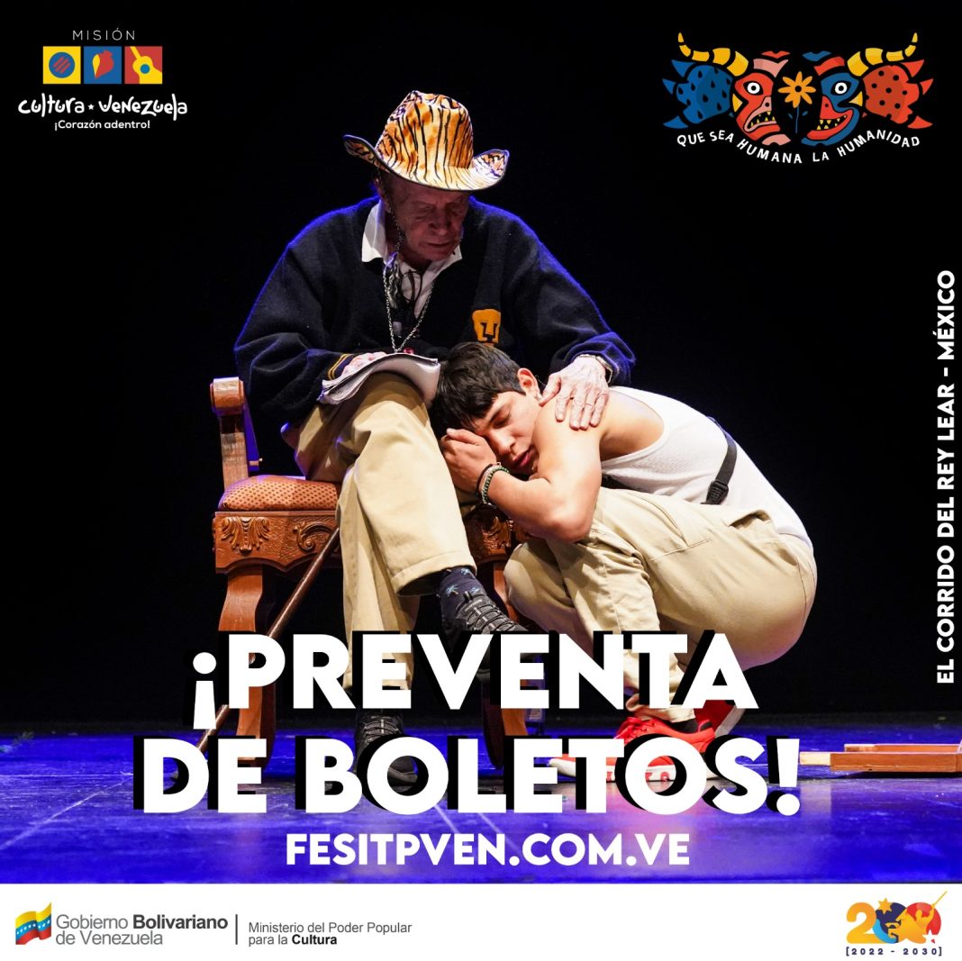 Festival Internacional de Teatro progresista-Fesipven-preventa de entradas