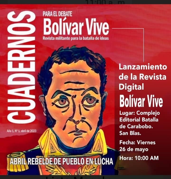 revista digital Cuadernos para el Debate Bolívar Vive