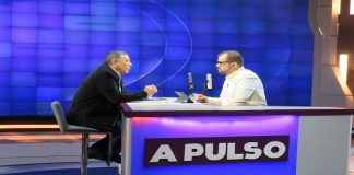 El viceministro de Políticas Antibloqueo, William Castillo, durante una entrevista realizada en el programa A Pulso que transmite Venezolana de Televisión