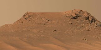 Un antiguo río en Marte
