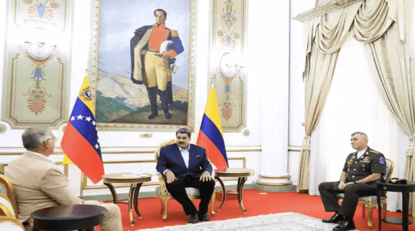 Presidente Maduro y Ministro de Defensa de Colombia