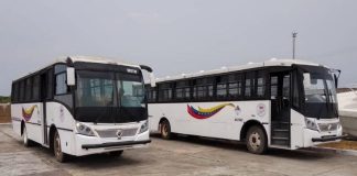 Ministerio de Servicio Penitenciario recupera autobuses