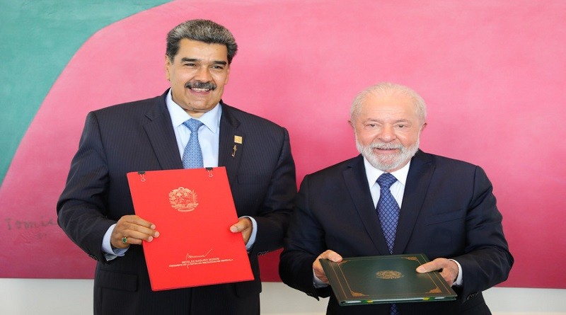 Venezuela y Brasil firman acuerdos de cooperación bilateral