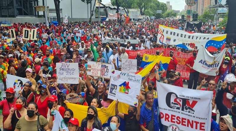 traba Movilización por el Día del Trabajador