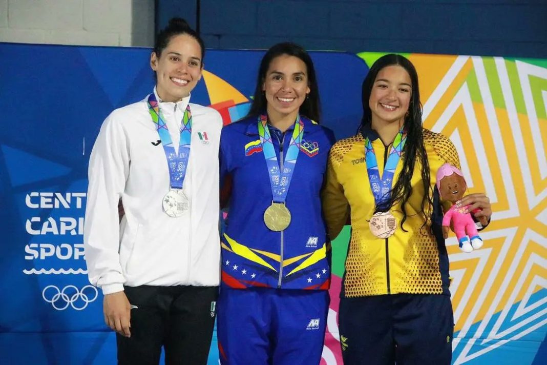 Centroamericanos y del Caribe 2023-oro-natación-Toledo
