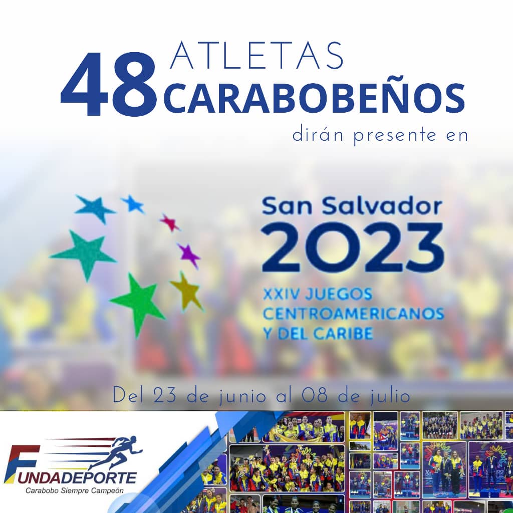 Fundadeporte-48 carabobeños-Juegos Centroamericanos y del Caribe Fundadeporte-48 carabobeños-Juegos Centroamericanos y del Caribe