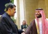 Nicolás Maduro recibido en el Palacio de Jeddah