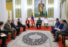 Pdte. Maduro confirma avances en cooperación bilateral con Argelia Maduro-Argelia