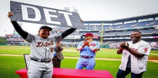 Phillies homenajean a Miguel Cabrera
