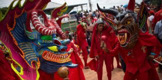 diablos danzantes de venezuela-corpus christi