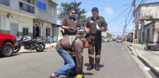 Enfrentamiento armado en Ecuador