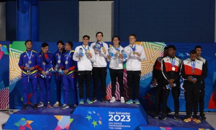 Venezuela gana plata en relevo 4×100 metros libres en Juegos Centroamericanos