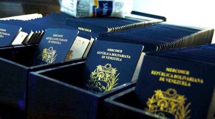pasaportes venezolanos en argentina