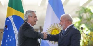 Alberto Fernández y Lula da Silva