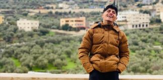 Adolescente palestino Fawzi Hani Mokhalafa