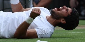 Carlos Alcaraz es el campeón de Wimbledon 2023 (Tenis, España, Reino Unido) EFE EPA NEIL