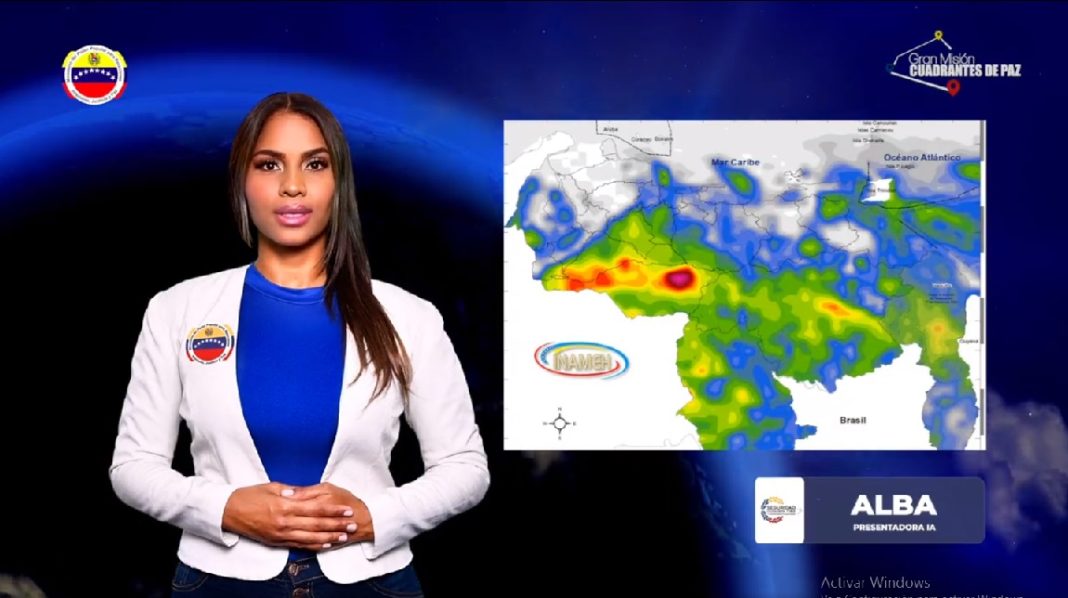 Inameh-reporte 14 de julio-lluvias-nubosidad