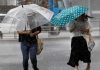 Nubosidad lluvias y chubascos