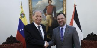 Venezuela reitera su apoyo a la causa palestina