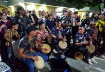 “Los tambores de San Juan (III)” por Euclides Rojas