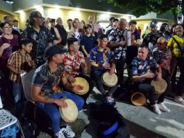 “Los tambores de San Juan (III)” por Euclides Rojas