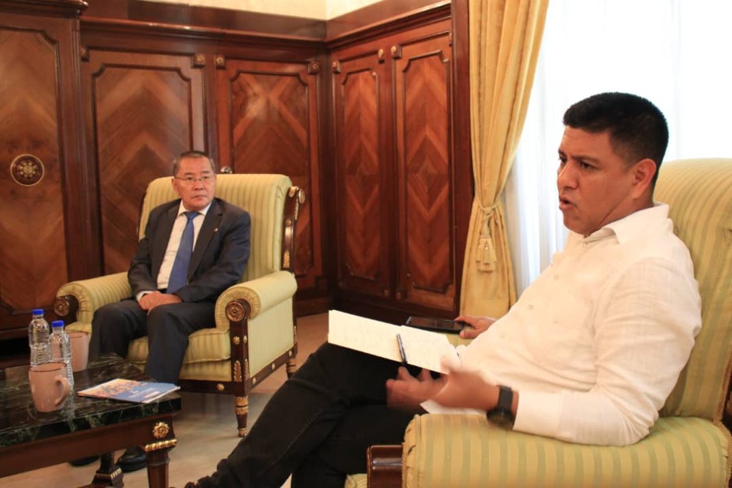 Embalador de Corea del Norte-Diputado Pedro Infante