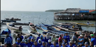 Pesca tu plástico-Lago de Maracaibo-pescadores