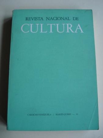 revista nacional de cultura