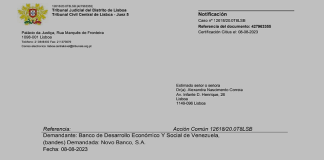 Venezuela gana juicio y recupera activos retenidos en Novo Banco de Portugal