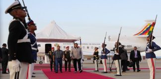 Presidente Maduro recibe a su homólogo de Bolivia