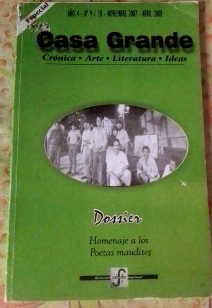 Revista Casa grande-Poesía en compañía