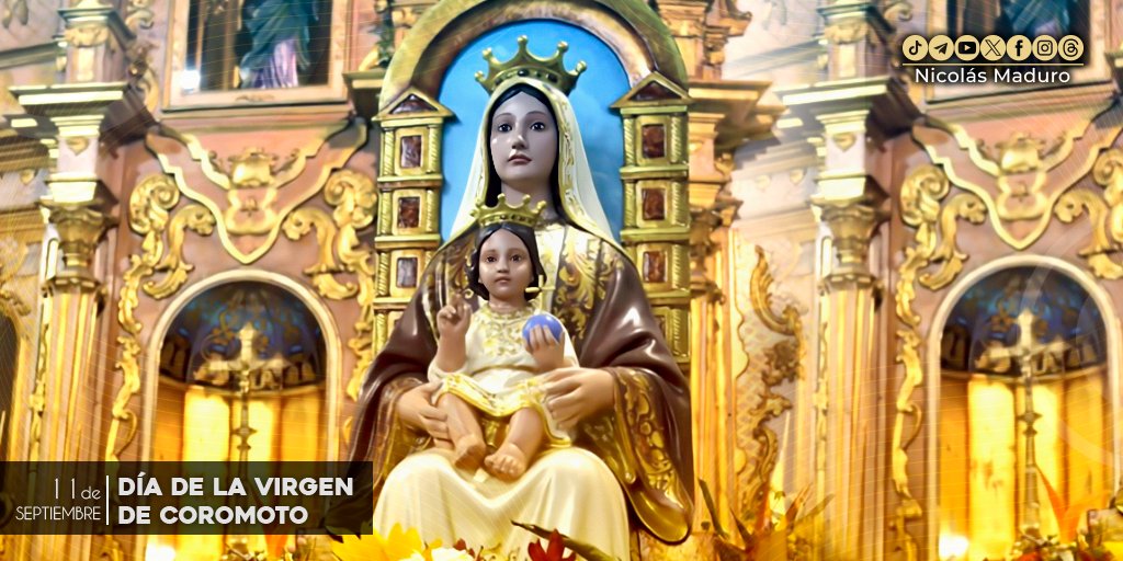 Dìa de la Virgen de Coromoto-Maduro-paz