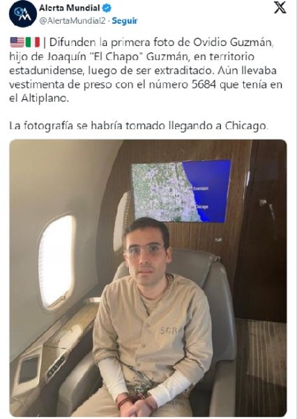 El Ratón-hijo del Chapo Guzmán-extraditado-EEUU