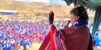 Evo Morales-Bolivia-postulación