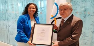 Comité Olímpico Venezolano recibe reconocimiento del COI