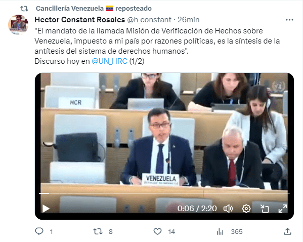 informe ONU DDHH-Venezuela rechazo 2