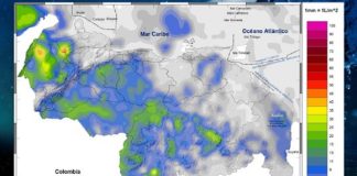 Chubascos con actividad eléctrica