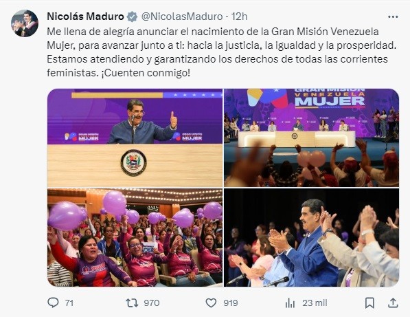 Gran Misión Venezuela Mujer 2