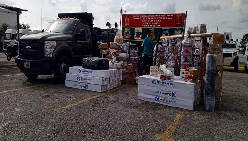 merida 4 mil Kg de productos de ferretería