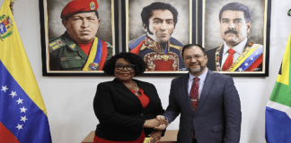 Gobierno de Venezuela y Sudáfrica fortalecen lazos de cooperación