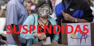 Elecciones primarias suspendidas