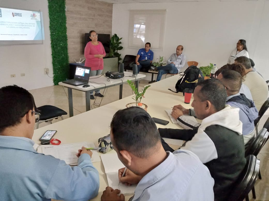 Talleres de formación-Corpoelec-Portada