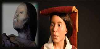 Rostro de la Doncella de Hielo