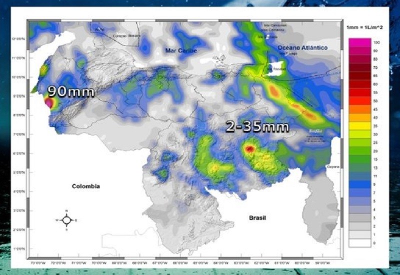 lluvia Algunas lluvias