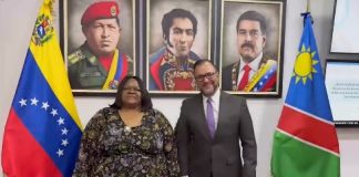 Venezuela y Namibia