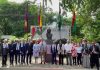 Monumento en honor a Yasser Arafat