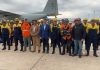 Segundo grupo de la Fuerza de Tarea Humanitaria Simón Bolívar llega a Bolivia