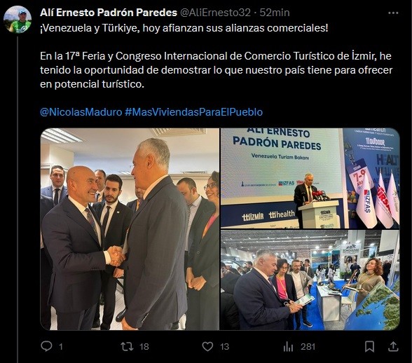 Ali Padron - Turismo