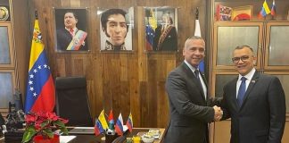 Embajadores de Venezuela y República Dominicana - Rusia